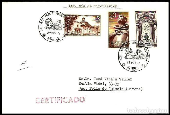 Stamps: SPD EDIFIL 2375/77 EXPOFIL COLOMBINA GERONA 1976