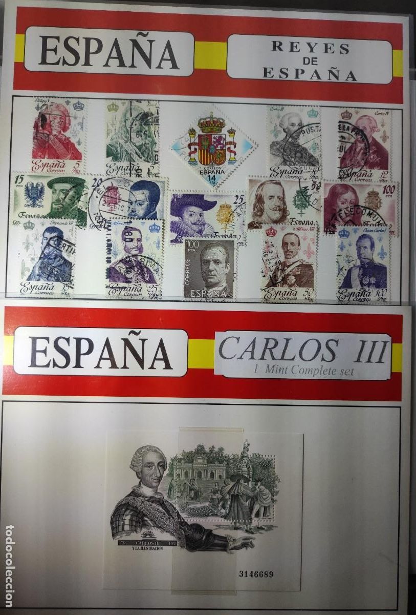 Sellos: Sellos REYES DE ESPA&Ntilde;A - Foto 3
