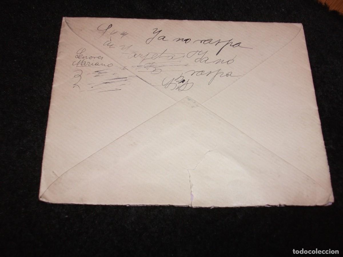 Sellos: 1909 SOBRE CON MATASELLOS DE LA ESTAFETA DEL SENADO - Foto 2