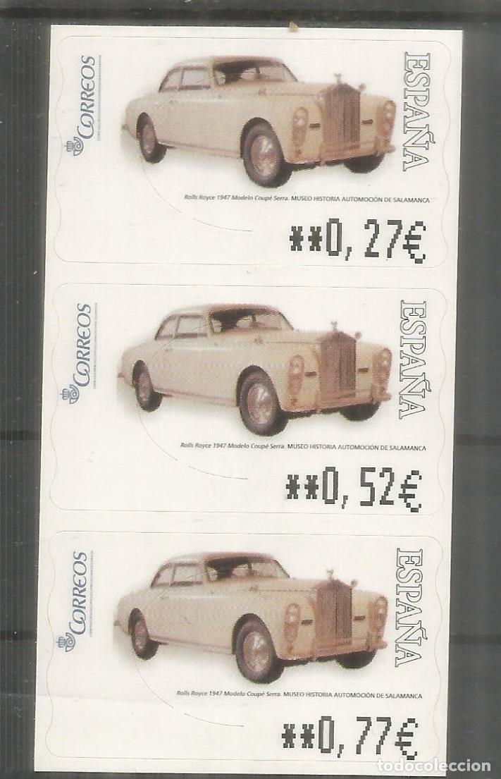 Sellos: ESPA&Ntilde;A ATM AUTOMOVIL CAR ROLLS ROYCE - Foto 1