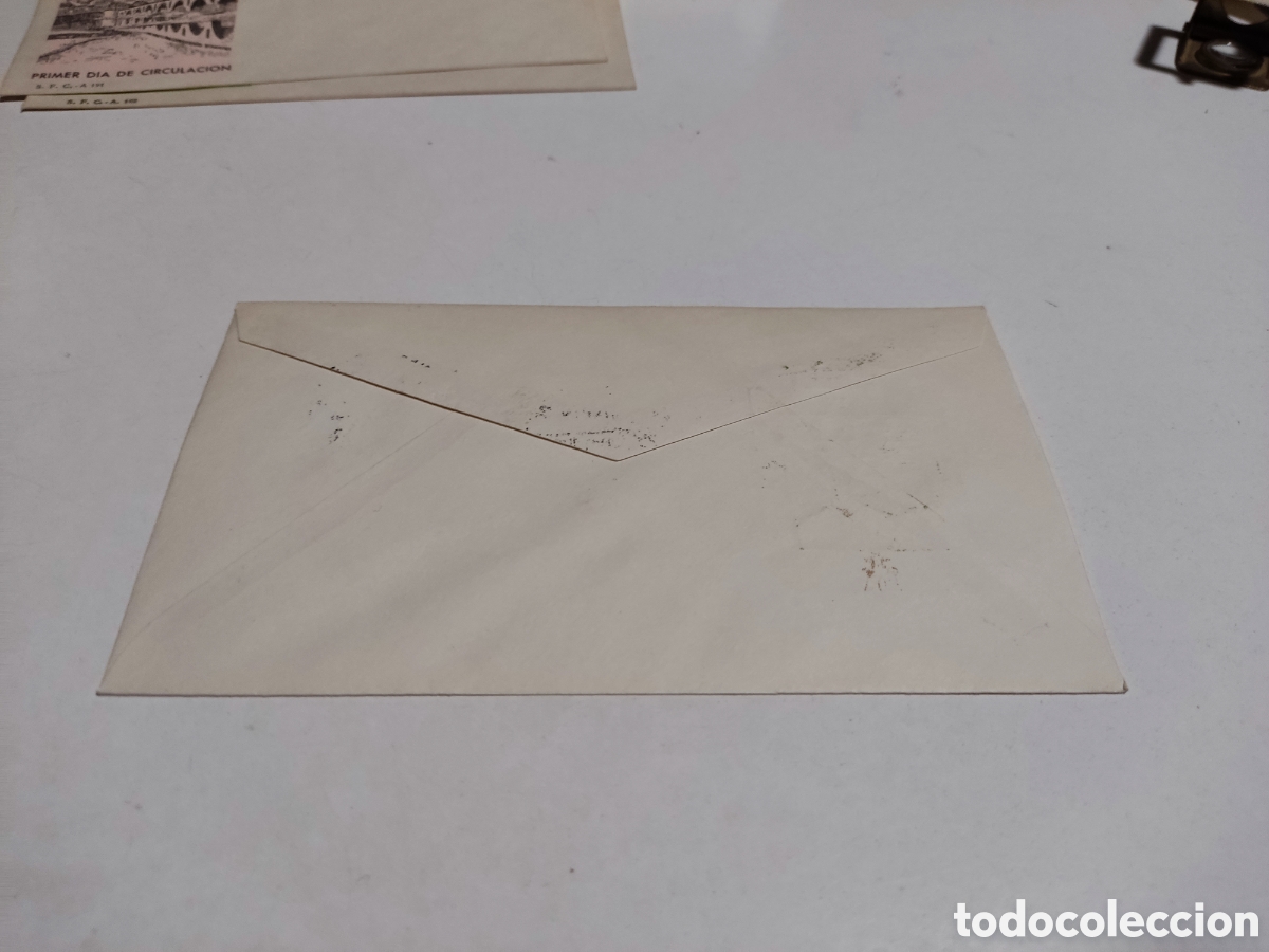 Sellos: Sobre primer d&iacute;a de circulaci&oacute;n, Santander - Foto 2