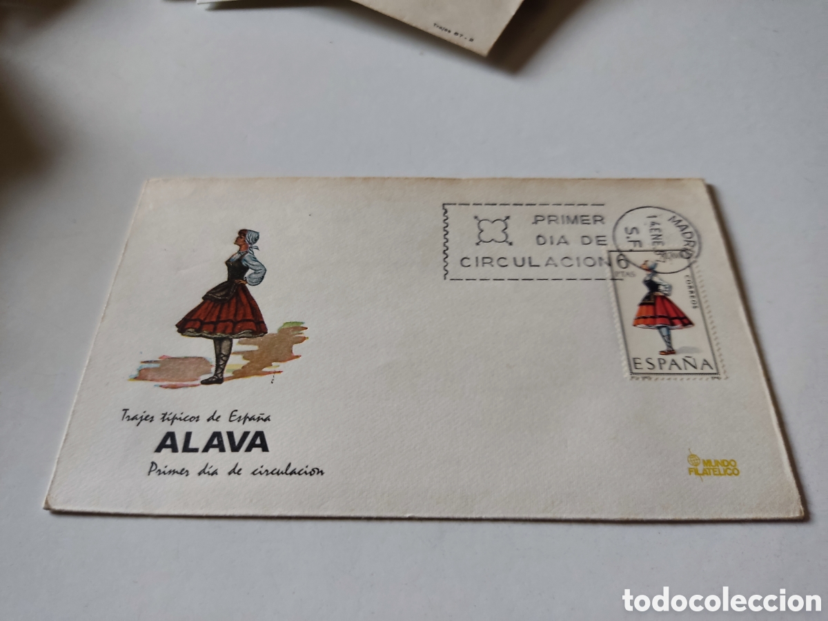 Sellos: Sobre primer d&iacute;a de circulaci&oacute;n &Aacute;lava - Foto 1