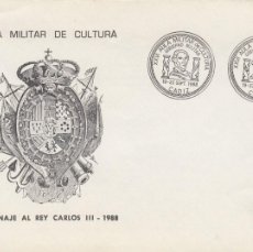Sellos: S2637 MATASELLO - AULA MILITAR DE CULTURA. GOBIERNO MILITAR CÁDIZ 1988