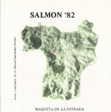 Sellos: S2675 MATASELLO - EXP. FILCA. IX FIESTA DEL SALMÓN - LA ESTRADA 1982