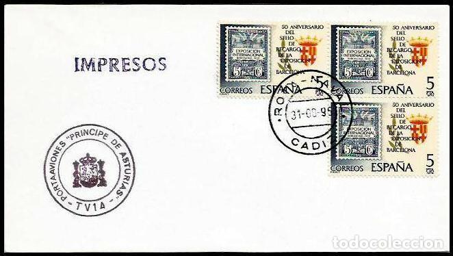 Briefmarken: ARMADA 1999 PORTAAVIONES PRINCIPE DE ASTURIAS CANAL TV