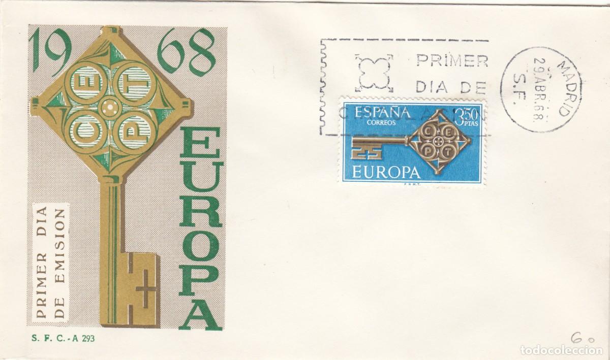 Sellos: SOBRE: 1968 MADRID. EUROPA - Foto 1