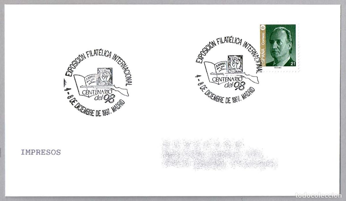 Sellos: Matasellos CENTENARIO DEL 98. Madrid 1997 - Foto 1