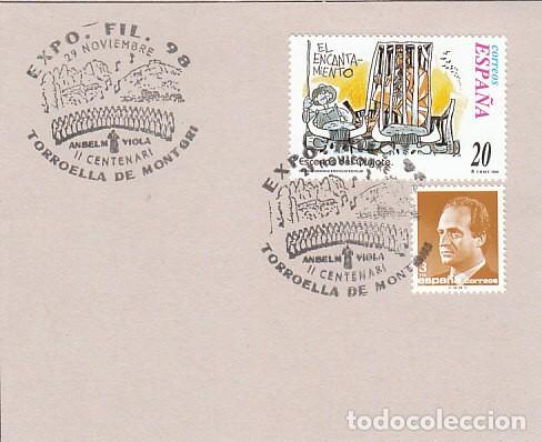 Sellos: A&Ntilde;O 1998, TORROELLA D MONTGRI, 2&ordm; CENTENARIO DE ANSELMO VIOLA - Foto 1