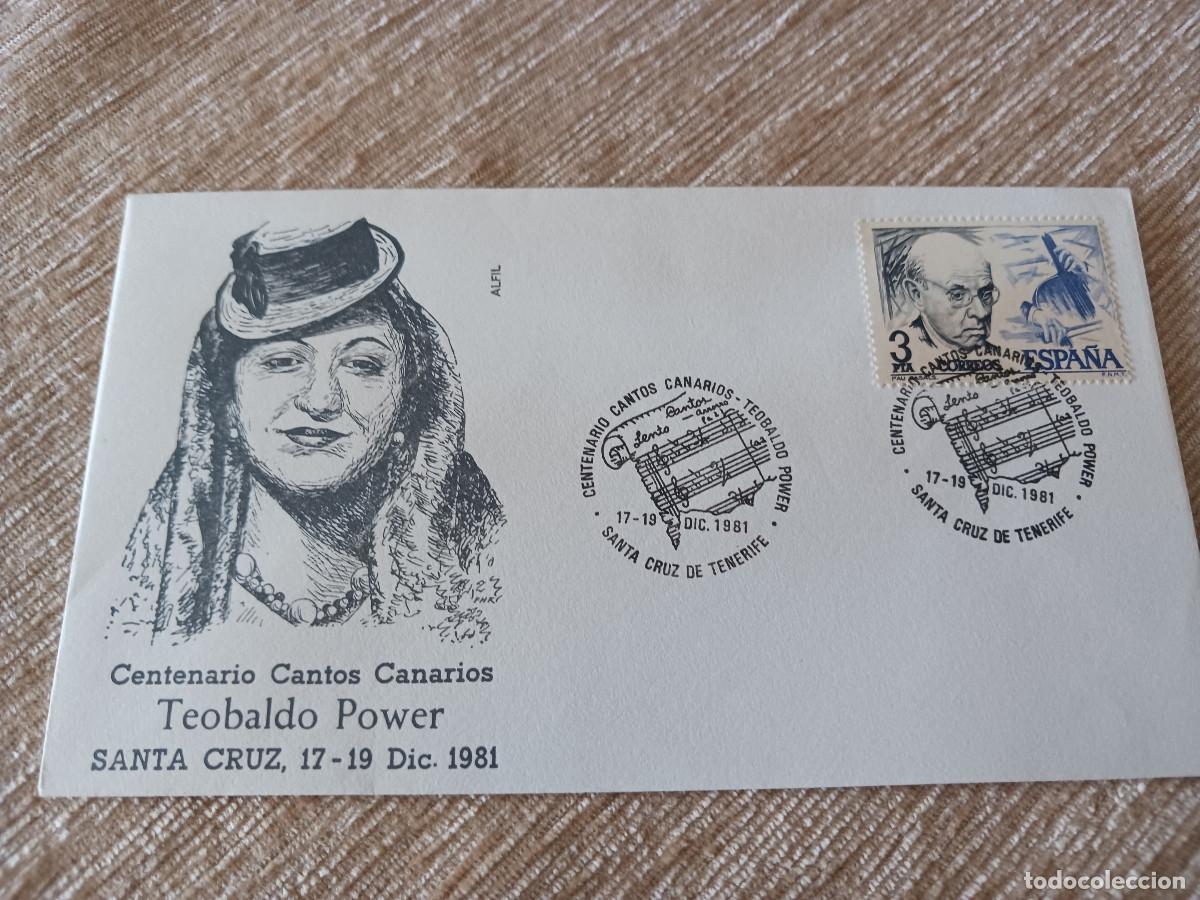 Sellos: centenario de cantos canarios, santa cruz de tenerife 1981