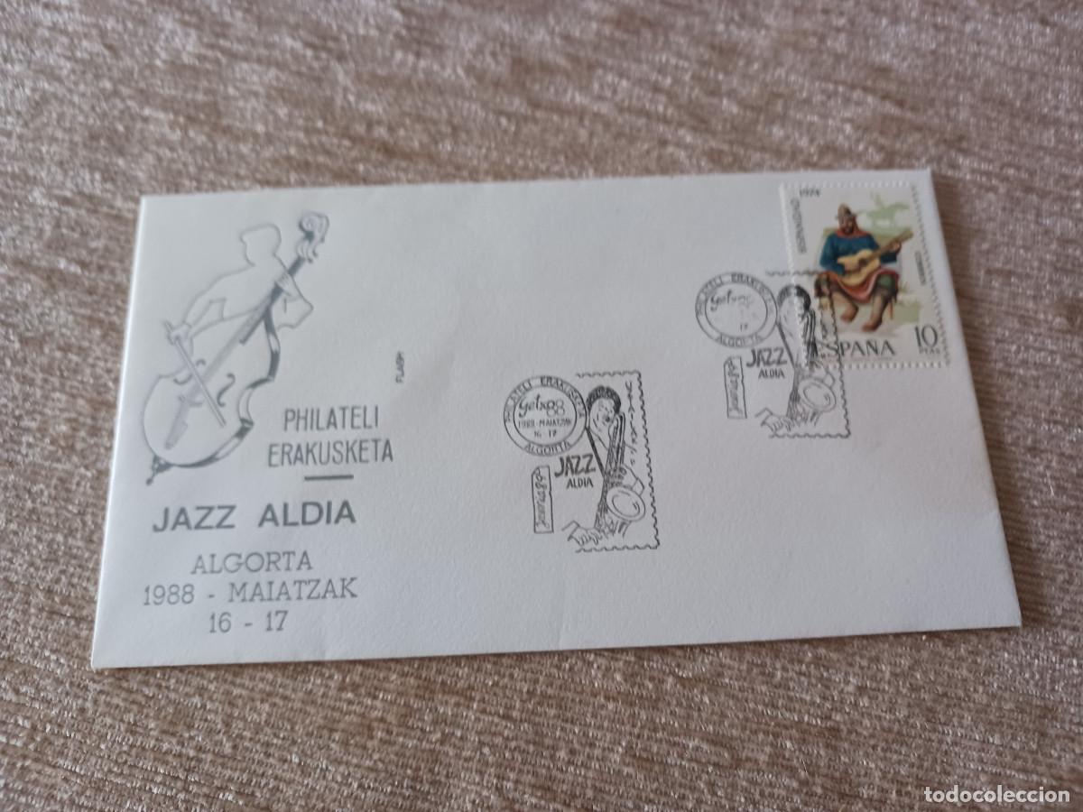 Stamps: philateli erakusketa, 1988 algorta 16-17/5, juvenia 89, jazz aldia