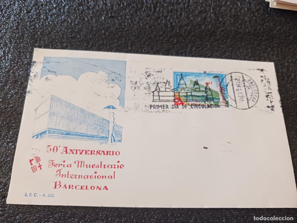 Sellos: 50 aniversario feria muestrario internacional de barcelona, 1970