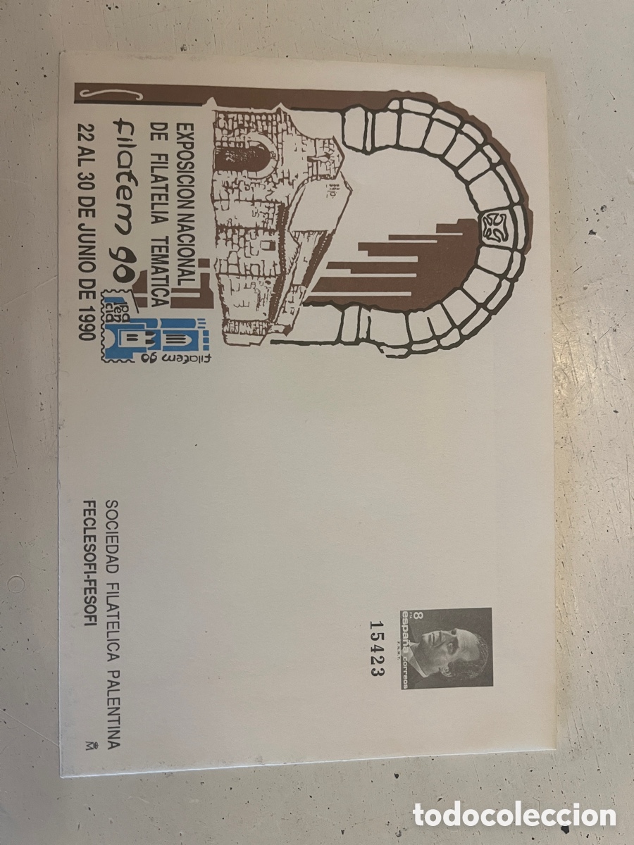 Sellos: SOBRES EXPOSICION NACIONAL DE FILATELIA TEM&Aacute;TICA. FILAFEM 90.