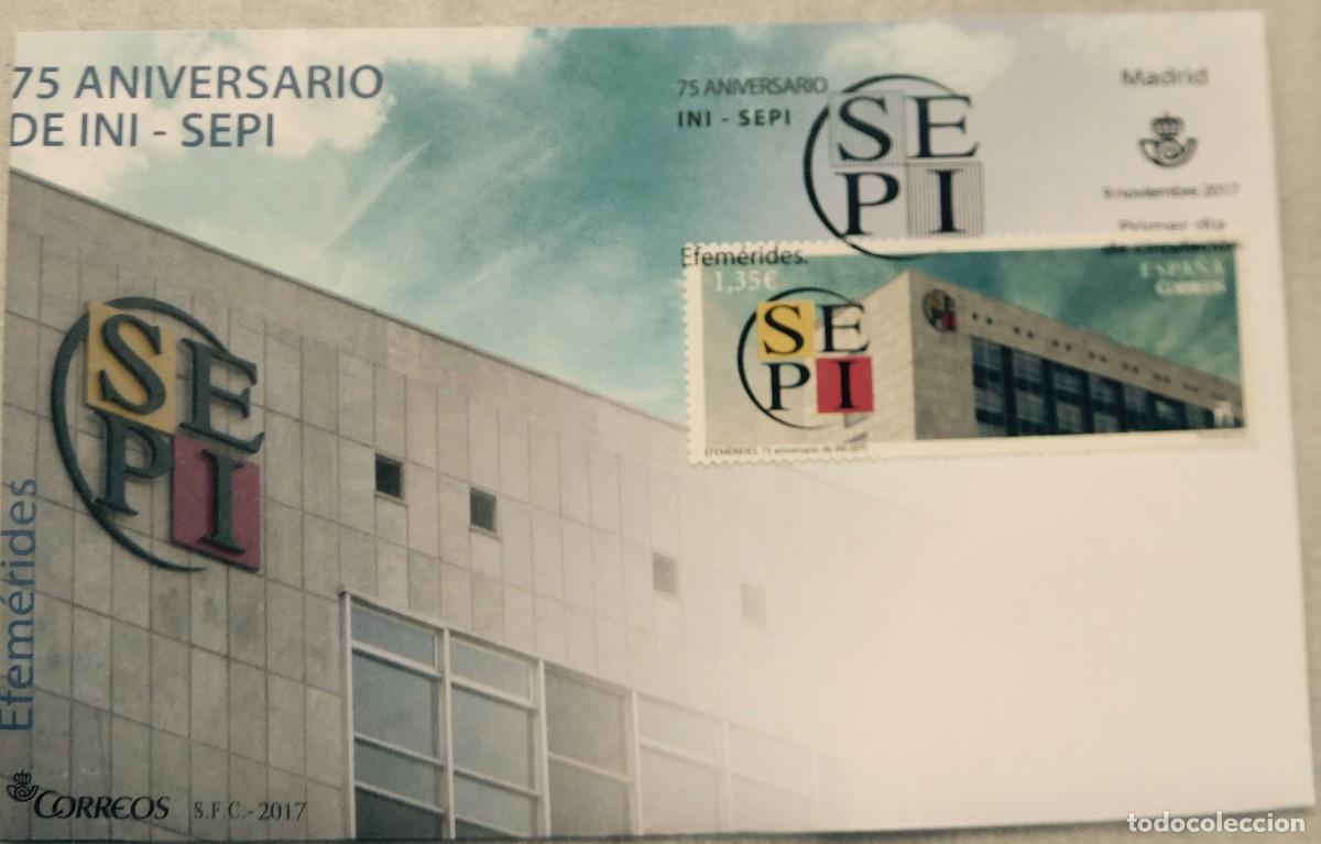 Sellos: Sobre de primer dia, Aniversario del INI - Foto 1