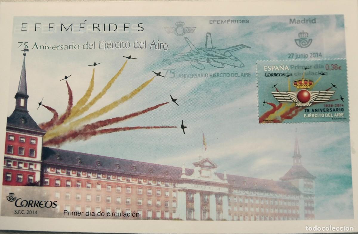 Sellos: Sobre de primer d&iacute;a, Aniversario del Ejercito del Aire - Foto 1