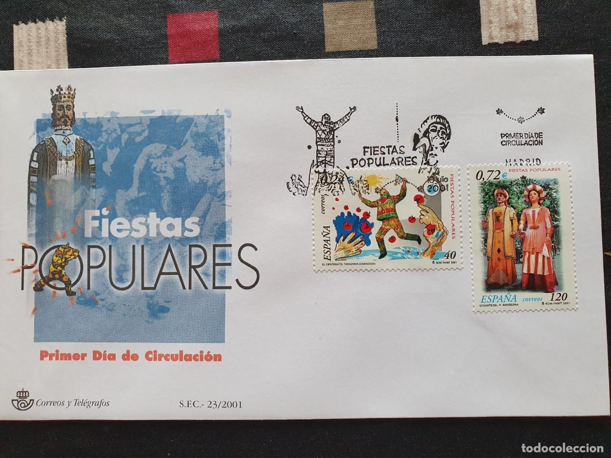 Sellos: SPD EDIFIL 3806 + 3807 ESPA&Ntilde;A 2001 - Foto 1