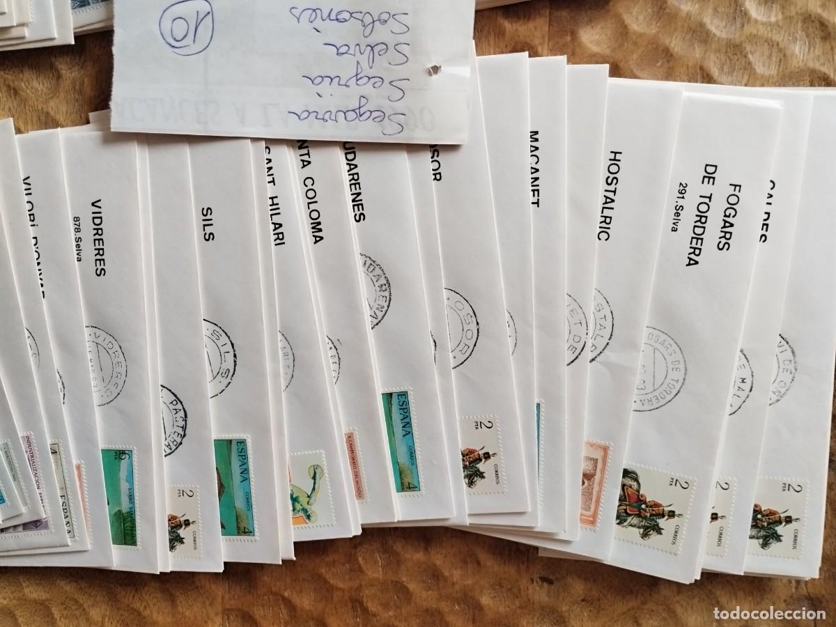 Sellos: Sobres primer d&iacute;a comarca Catalu&ntilde;a - Foto 12