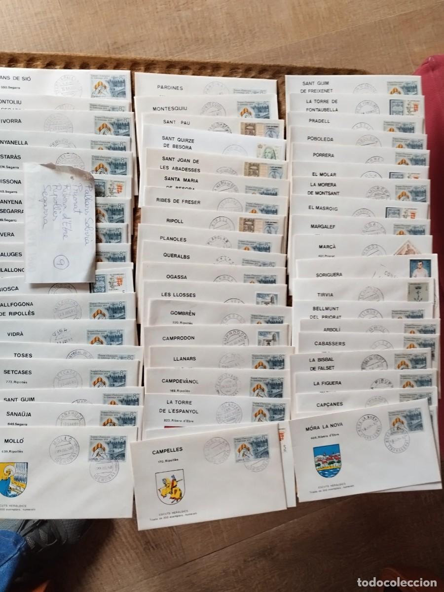 Sellos: Sobres primer d&iacute;a comarca Catalu&ntilde;a - Foto 15