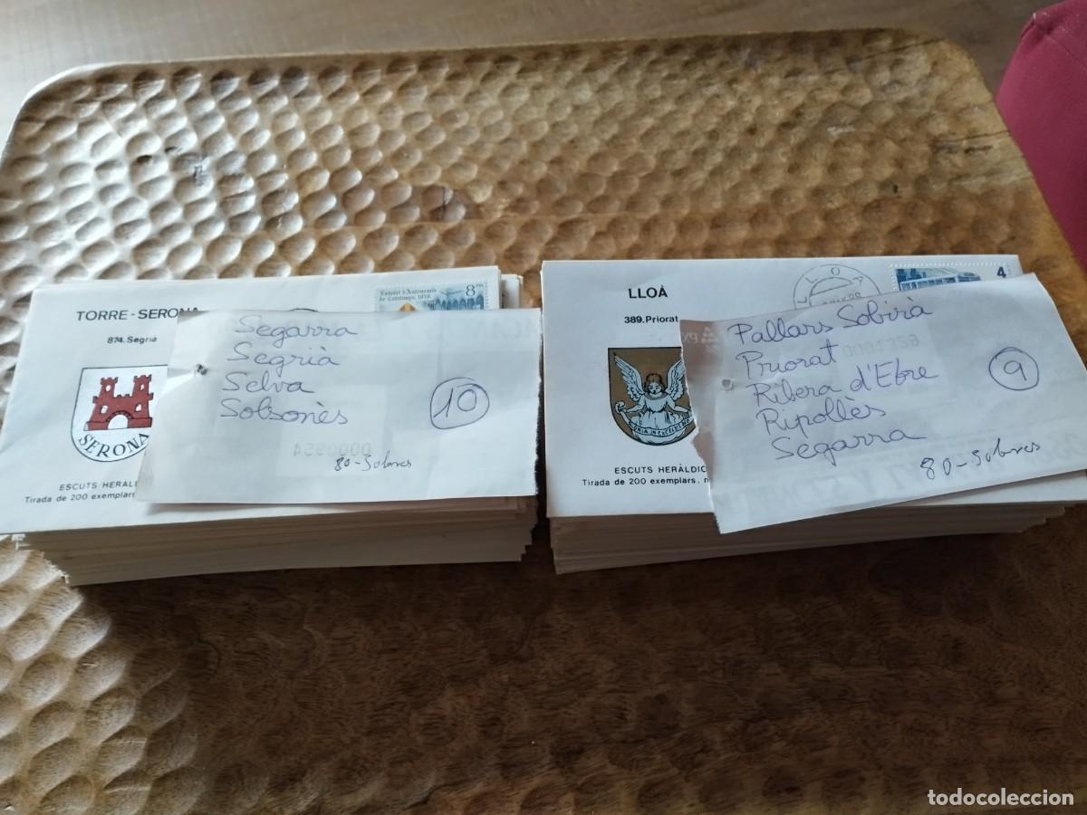 Sellos: Sobres primer d&iacute;a comarca Catalu&ntilde;a - Foto 16