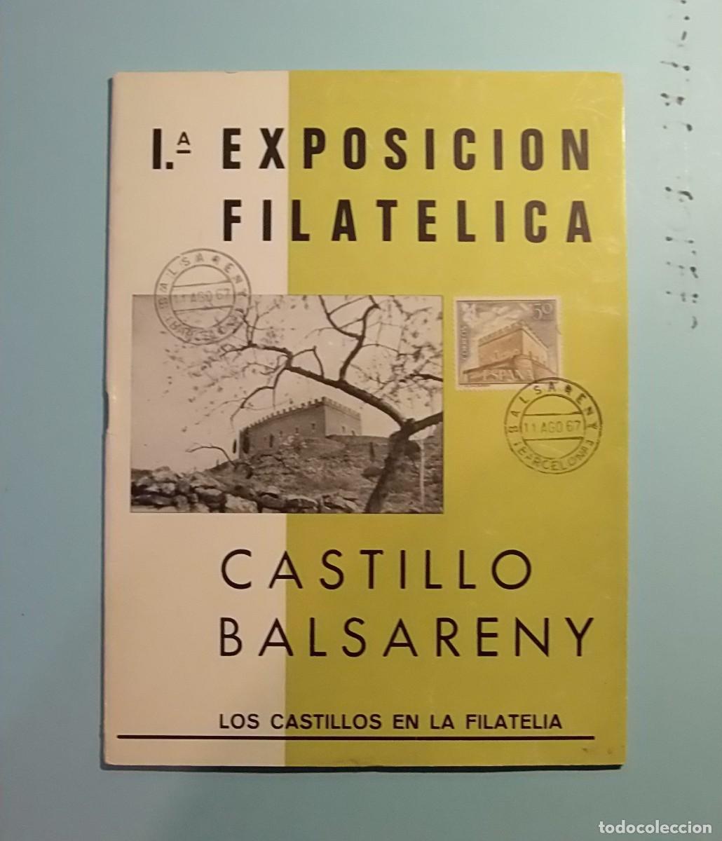 Selos: CAT&Aacute;LOGO DE CASTILLOS 1967- 1&ordf; EXPOSICION FILATELICA - CASTILLO BALSARENY - EDIFIL 1809.