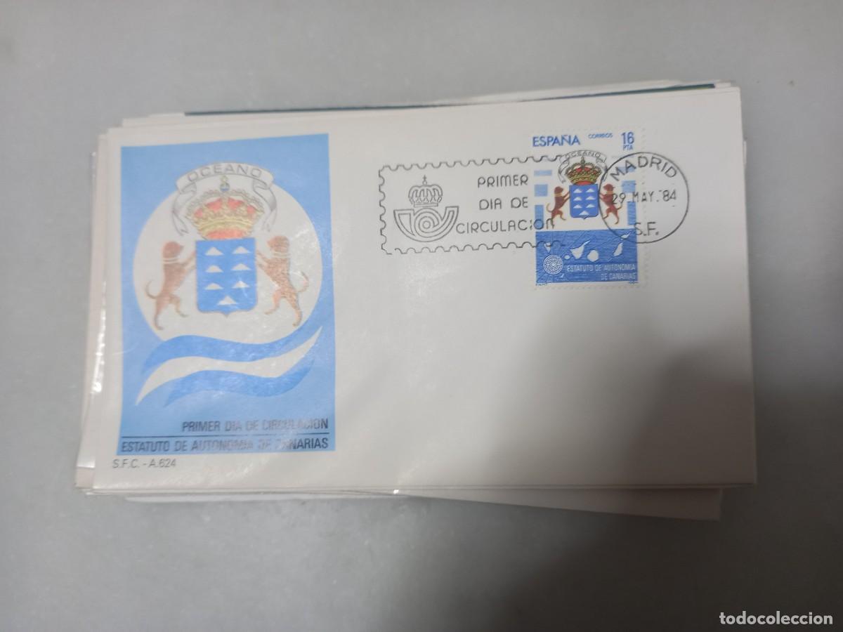 Sellos: CONJUNTO DE SOBRES PRIME DIA &rdquo;VARIADO&rdquo; - Foto 1