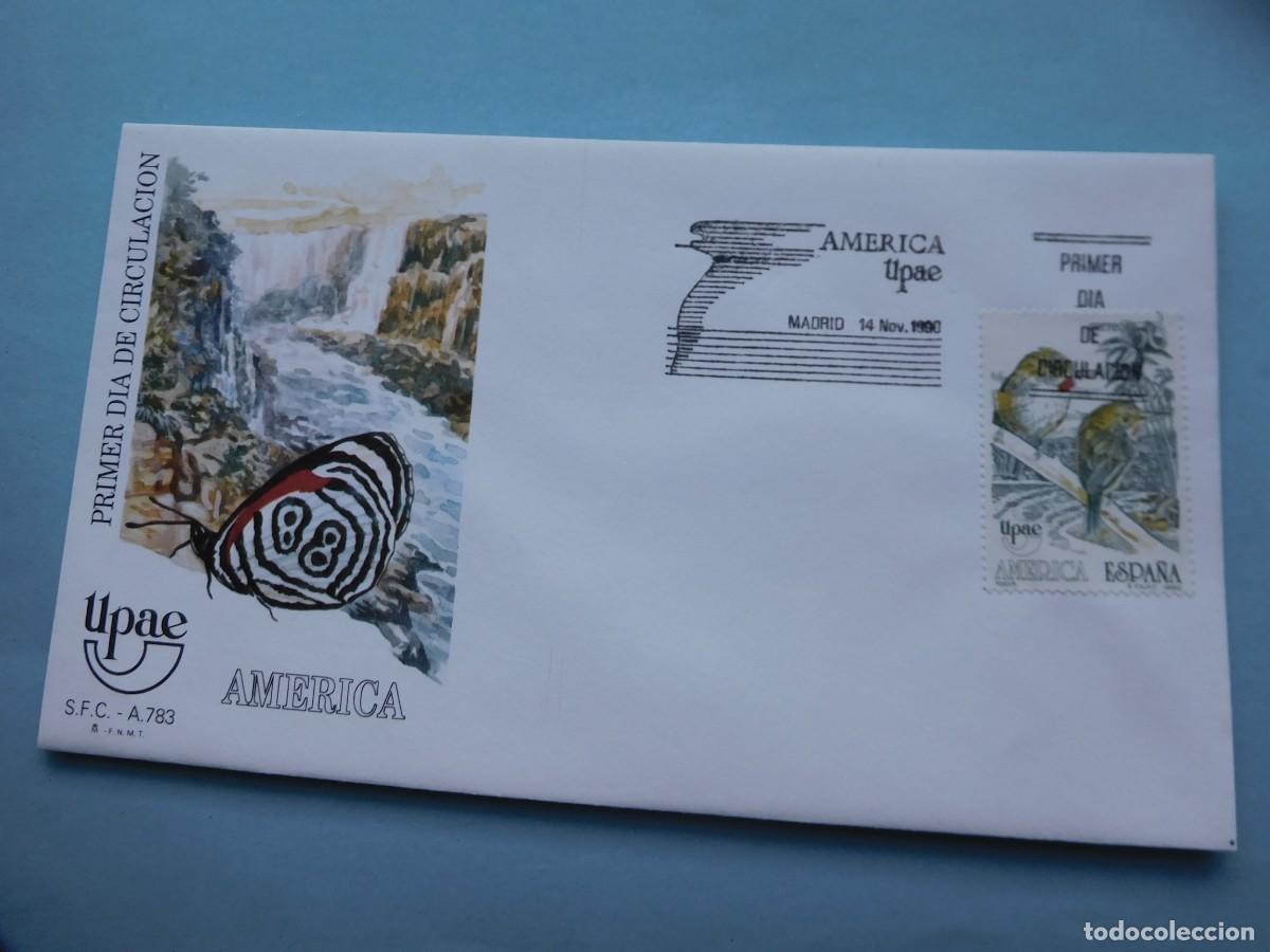 Sellos: Espa&ntilde;a, SOBRE DE PRIMER DIA ,UPAE 1990 - Foto 1