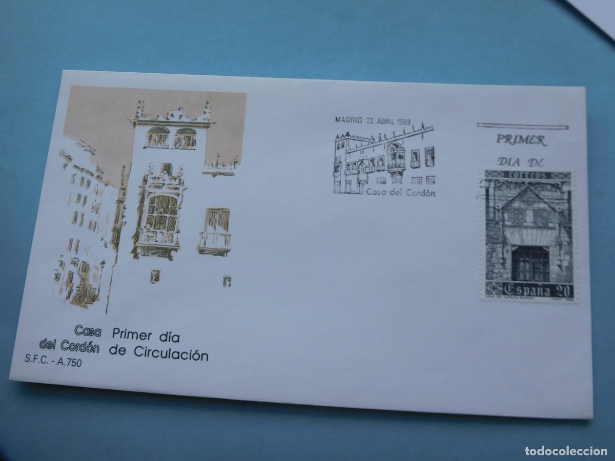 Sellos: Sobre Primer d&iacute;a. Cada del cord&oacute;n, Burgos. - Foto 1