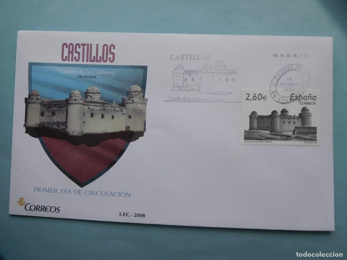 Sellos: Sobre Primer d&iacute;a. castillo de la calahorra, Granada - Foto 1