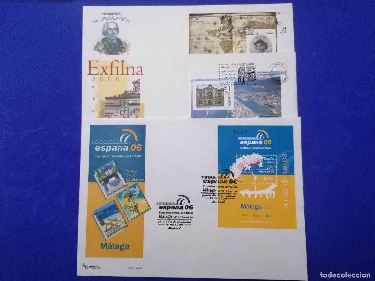 Sellos: Sobres Primer d&iacute;a Espa&ntilde;a 2006 completo - Foto 8