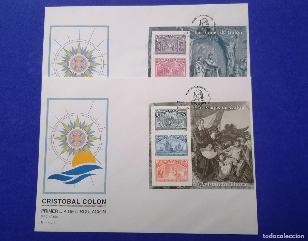 Sellos: Sobres Primer d&iacute;a Espa&ntilde;a 1992 completo - Foto 6