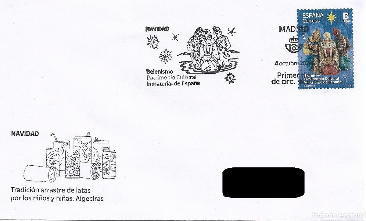 Sellos: ESPA&Ntilde;A. SOBRE PRIMER DIA. NAVIDAD. 2024 - Foto 1