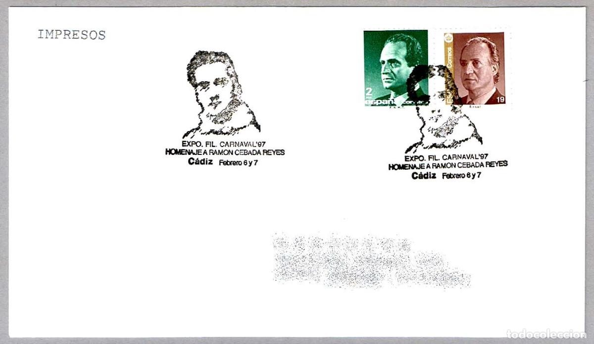 Sellos: Matasellos CARNAVAL DE CADIZ 1997 - Foto 1