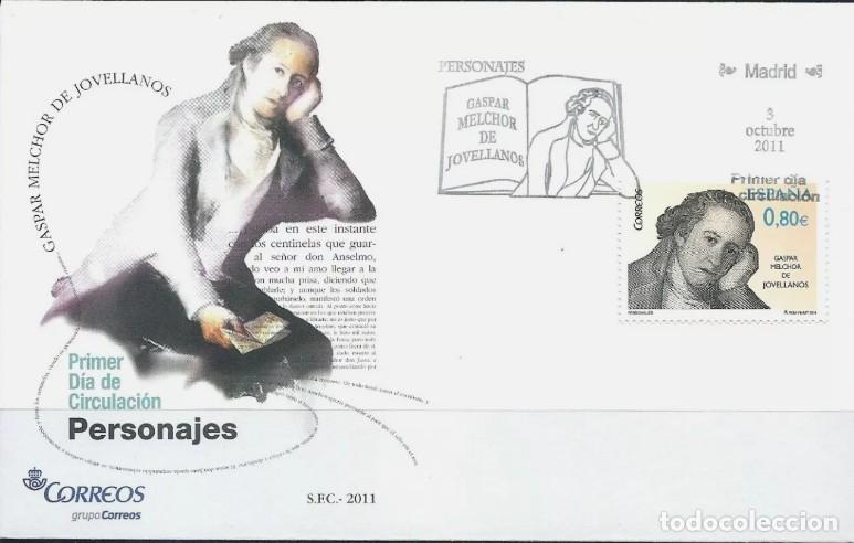 Sellos: EDIFIL 4669 SPD PERSONAJES GASPAR M. DE JOVELLANOS