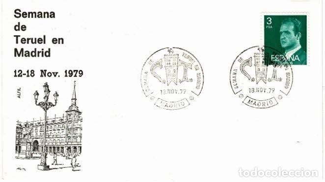 Sellos: Semana de Teruel en Madrid. 12/11/1979 - Foto 1