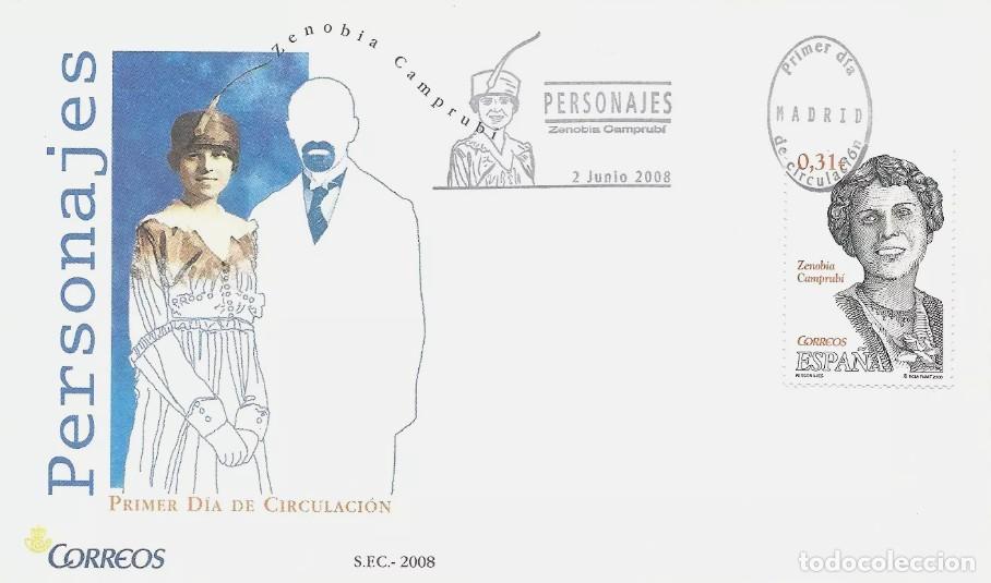 Selos: EDIFIL 4417 PERSONAJES ZENOBIA CAMPRUBI