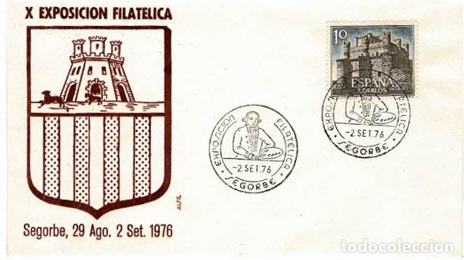 Sellos: X Exposici&oacute;n filat&eacute;lica Segorbe. 29/8/1976 - Foto 1