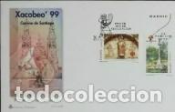 Timbres: EDIFIL 3617 Y 3628 XACOBEO PORTADA Y CRUCEROS SANG&Uuml;ESA Y PARADELA SPD 2 VALORES
