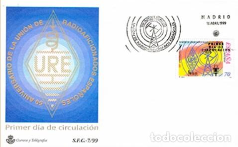 Timbres: EDIFIL 3626 ANIVERSARIO UNION RADIO AFICIONADOS SPD