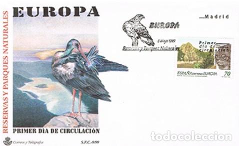 Briefmarken: EDIFIL 3628 EUROPA RESERVAS Y PARQUES NATURALES MONFRAG&Uuml;E SPD