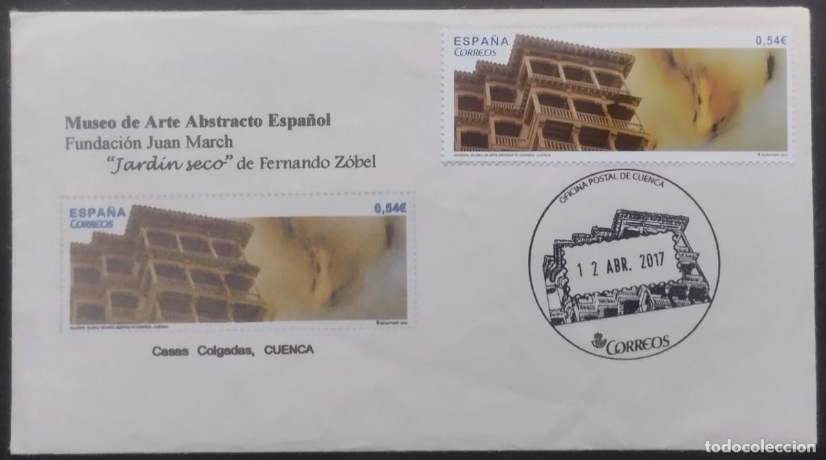 Sellos: Sobre con matasellos tur&iacute;stico de Cuenca, 2017 (retirado) - Foto 1