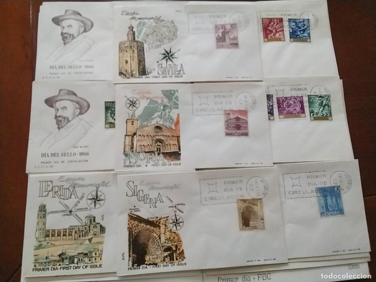 Sellos: Sobres primer dia Espa&ntilde;a - Foto 6