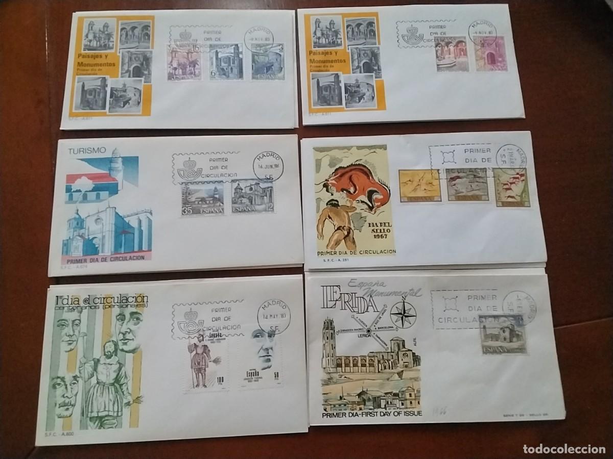 Sellos: Sobres primer dia Espa&ntilde;a - Foto 2