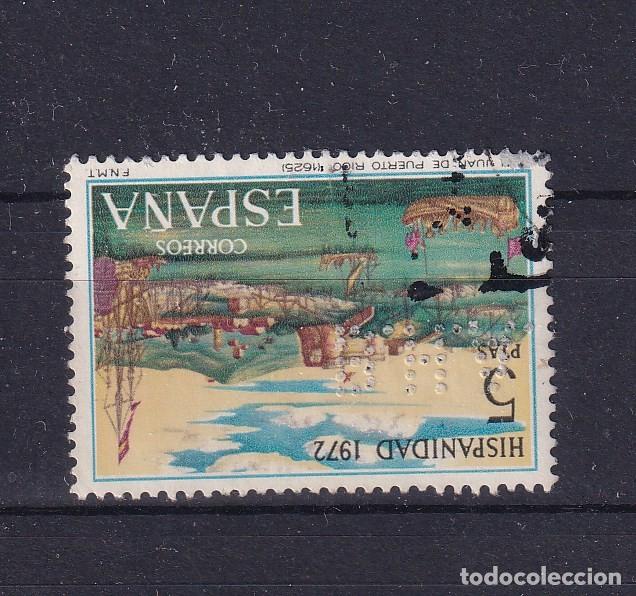 Briefmarken: ,,perforado b 54 b.h.a. (al reves) banco hispano americano,