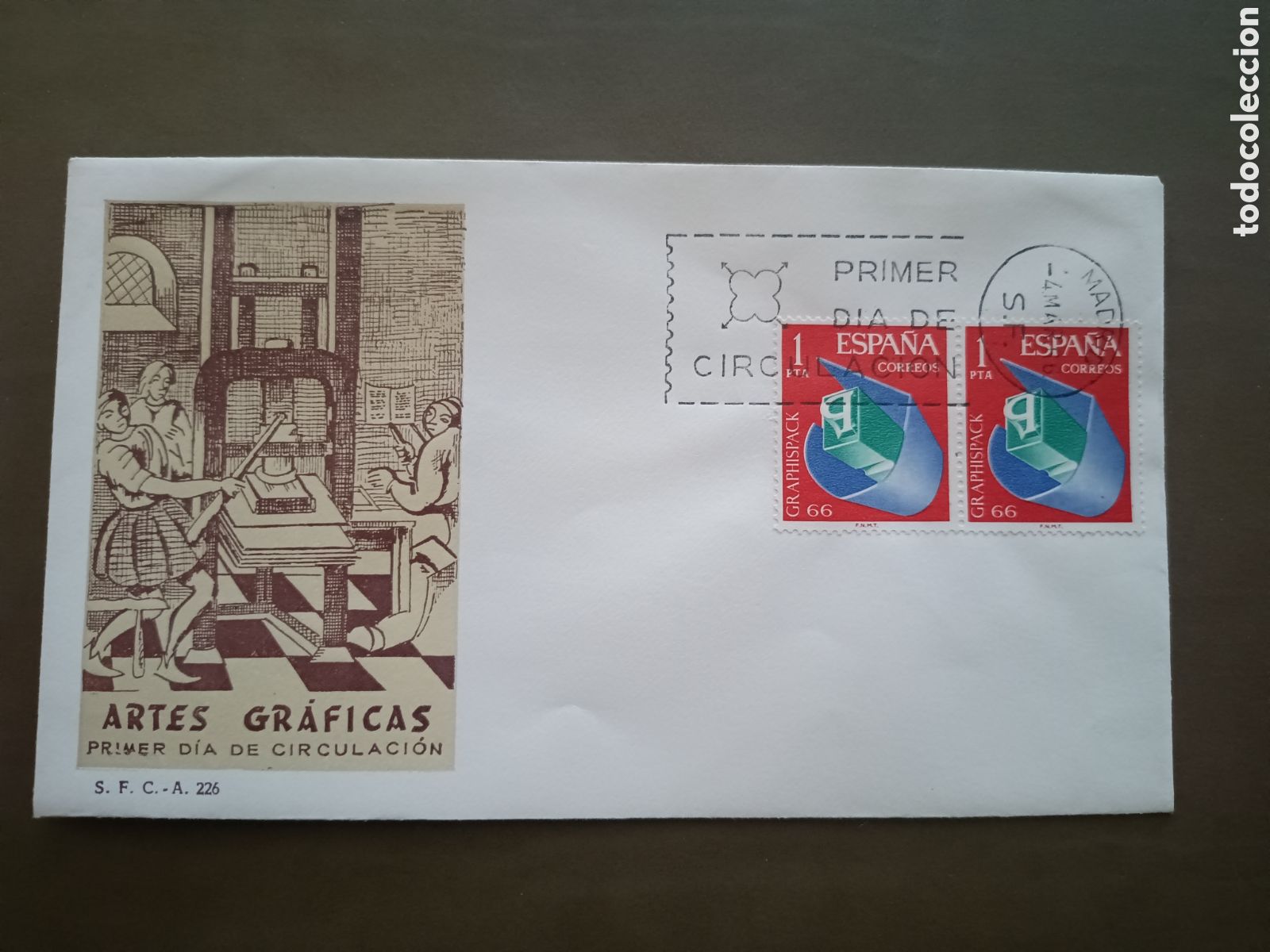 ARTES GRAFICAS - GRAPHISPACK - 4 MARZO 1966