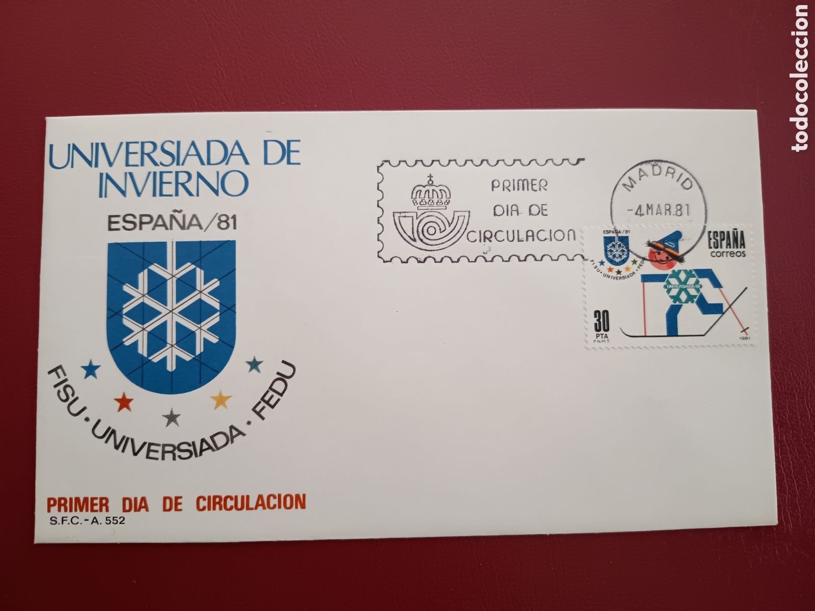 UNIVERSIADA DE INVIERNO - 4 MARZO 1981