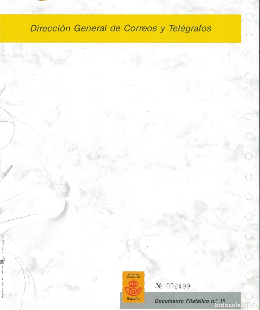 Sellos: Documento filat&eacute;lico Navidad 90. - Foto 3