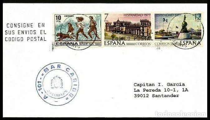 Sellos: ARMADA 1994 BUQUE AUXILIAR MAR CARIBE - Foto 1