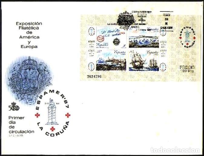 Sellos: ESPA&Ntilde;A A&Ntilde;O 1987 COMPLETO EN SPD - Foto 1