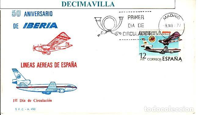 Sellos: SPD2448, SOBRE PRIMER DIA ESPA&Ntilde;A 2448 - Foto 1