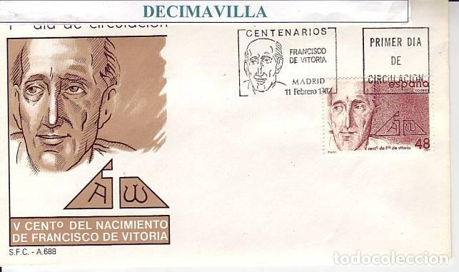 Sellos: SPD2883, SOBRE PRIMER DIA ESPA&Ntilde;A 2883 - Foto 1