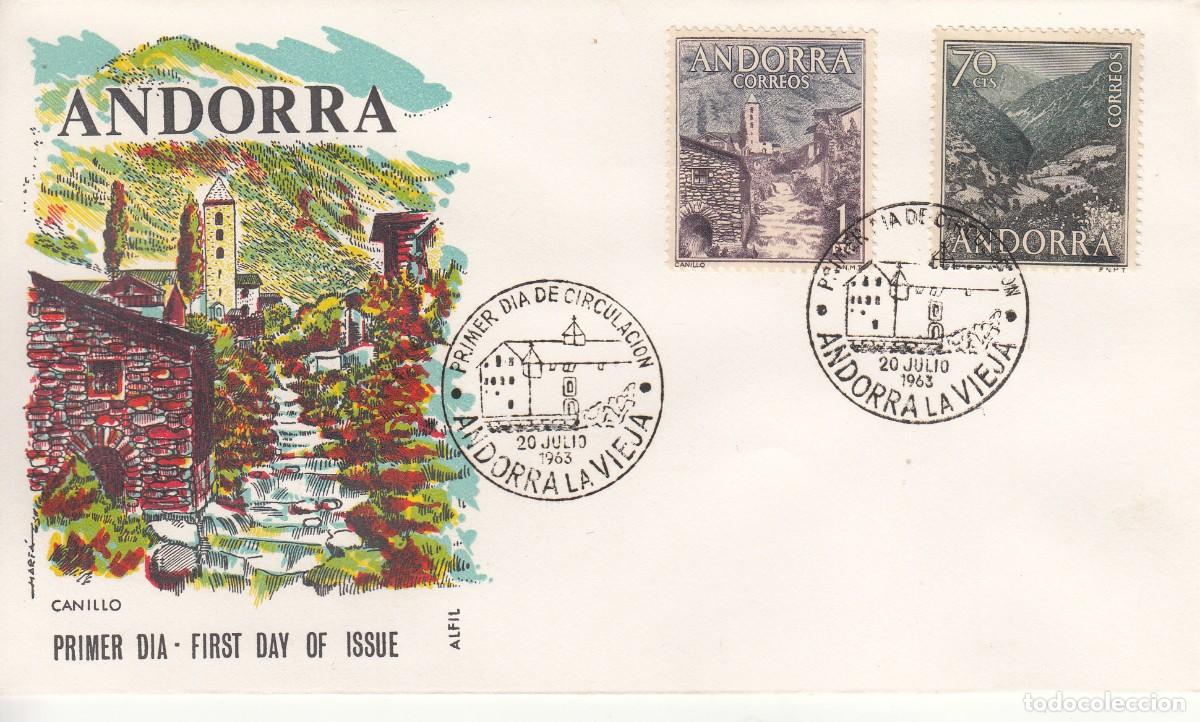 Sellos: SOBRE: 1963 ANDORRA. CANILLO - Foto 1